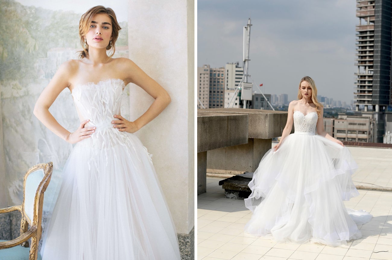 Wedding Dress For Inverted Triangle Shape